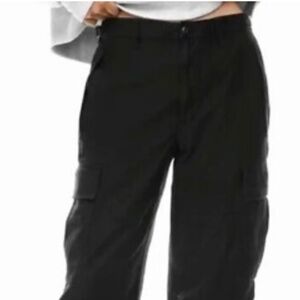 TNA Black Canvas Cargo Pants